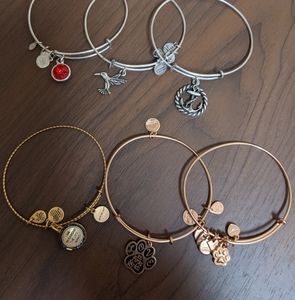 Alex and Ani Bangle Set of 6